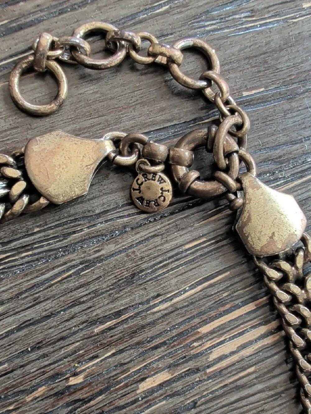 J. Crew elegant gold
